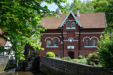 Historische Wassermühle in Dinslaken, Ortsteil Hiesfeld
