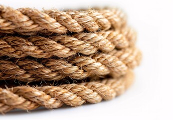Rustic Jute Twine: Textured Brown Coiling