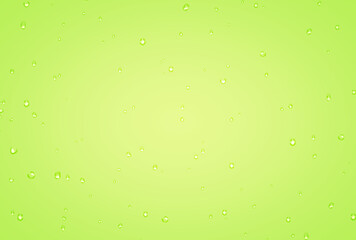 背景素材_結露_黄緑