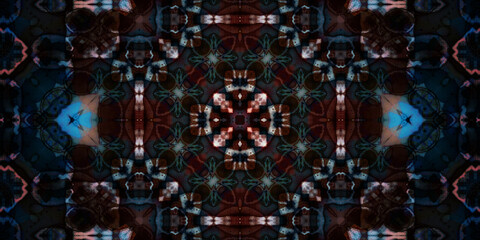 Obraz premium Seamless art pattern. Art background texture