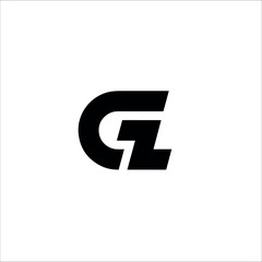 Obraz premium G logo vector template design v5