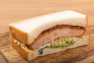 海老カツサンド