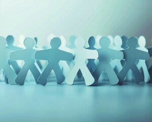 A backdrop that symbolizes the idea of teamwork and cooperation,