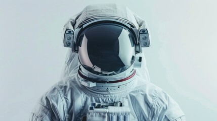 Astronaut on white background 
