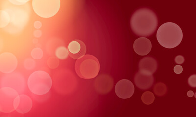 Red Light leak Background. Can be used as Overflow with a Blending mode. Bokeh illustration 