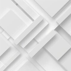 Minimal geometric abstract white background