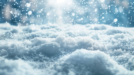 氷と雪の背景。冬のイメージ。氷の結晶