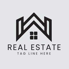 Real estate logo design. Rent, Use For sale of real estate vector logo, House cleaning, home security, real estate auction. Vector building logo concept.