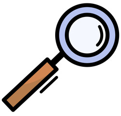 vector magnifying glass