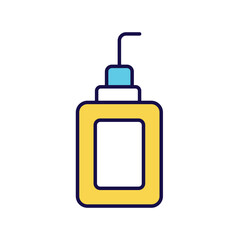 space food with white background vector stock illustration