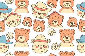 A cute and simple cartoon design featuring 