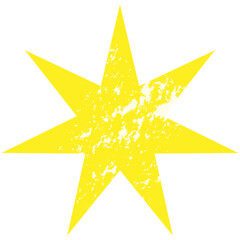 黄色いキラキラトゲトゲ