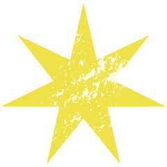 黄色いキラキラトゲトゲ