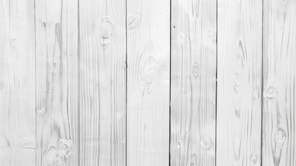 Fototapeta premium White washed wooden fence panels.