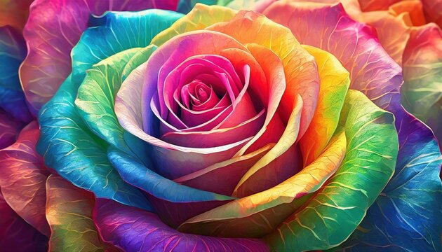レインボーローズ」の写真素材 | 82,085件の無料イラスト画像 | Adobe