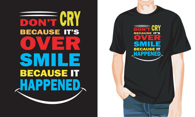 Creative motivational best quotes typography t-shirt design, typography background, typography poster vector