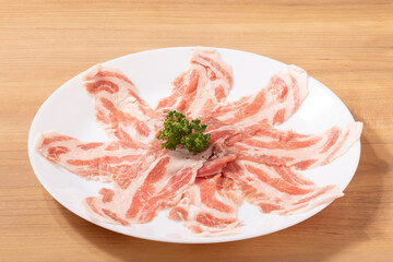 ［沖縄県産　あぐー］豚肩ロース　しゃぶしゃぶ用