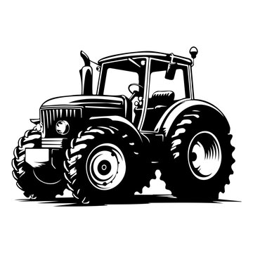 recommend clip art: farm tractor svg vector illustration