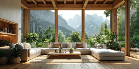 Fototapeta premium interior of a house