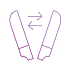 payload  with white background vector stock illustration