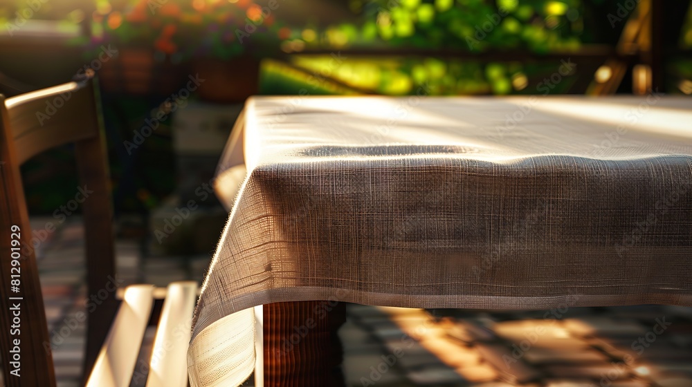 Leinwandbilder stylish and versatile rustic chic use this wooden table and napkin for any marketing material wrinkl