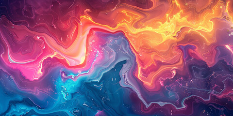 Oily colorful background new quality universal colorful technology stock image illustration design  