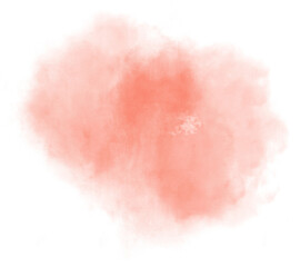 Fototapeta premium Watercolor stain element for decoration