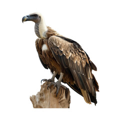 Obraz premium Griffon Vulture - Isolated on transparent background