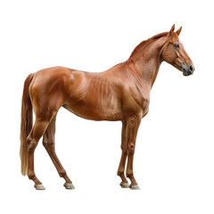 Obraz premium Horse isolated on transparent background