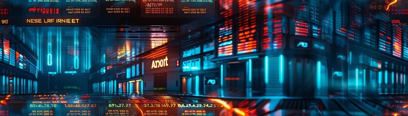 Infuse the traditional stock market setting with a touch of magical realism