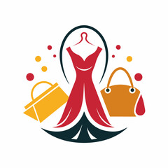 Obraz premium A logo for fashion accessories vector artwork illustration
