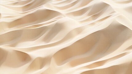 Obraz premium Abstract minimal hot summer vacation texture Closeup view of beach or desert dune sand waves Aesthetic neutral colour nature landscape : Generative AI