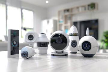 Enhance home security technology with advanced digital cameras and real-time surveillance for robust protective measures.