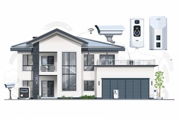 Protective measures in home security leverage expanded Wi-Fi and geographical fencing to manage cameras and DVR systems effectively.