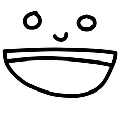 Emoticon Hand Drawn Illustration 