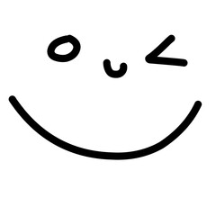 Emoticon Hand Drawn Illustration 