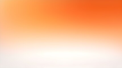 Elegant gradient Background fading from Orange to White. Vibrant Presentation Template