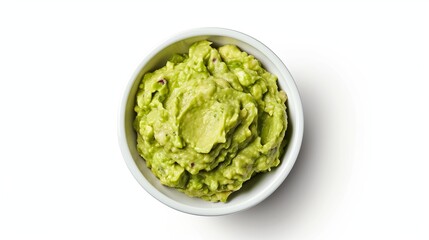 Exploring the Vibrant World of Avocado: A Delectable Guacamole and an Artistic Cross-section of Avocado
