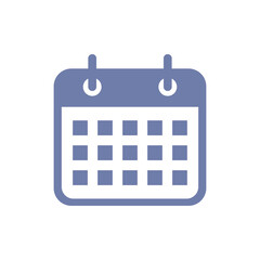 Calendar icon transparent background. Time management, appointment schedule icon.