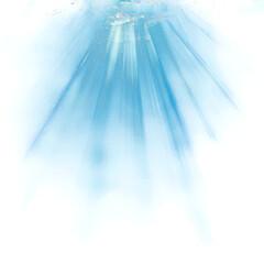 Bright ray , beam of soft light, The light is shining from the heavens. isolated on transparent...