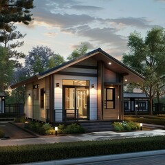 house in the park