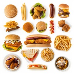 food set with food