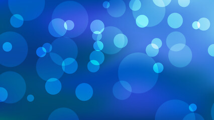 blue bokeh background