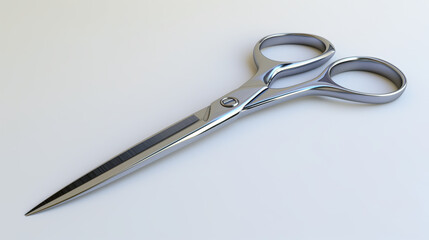 Obraz premium 3D scissors, isolated, shining, high quality