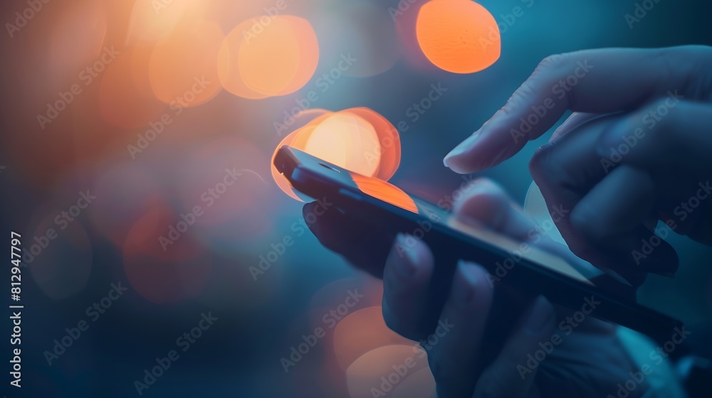 Poster user experience UX designer designing web on smart phone layout UI planning mobile application developer work with business prototype : Generative AI