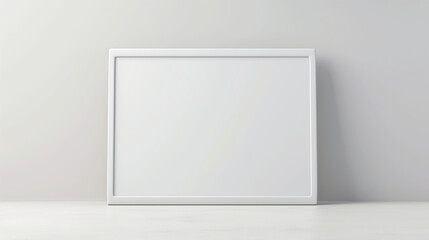 3D Whiteboard, isolated,  high quality
