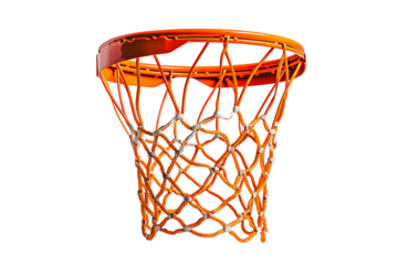 basketball hoops on isolated transparent background