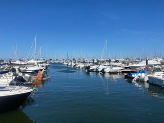 Fototapeta premium yachts in marina