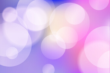Abstract background with bokeh, Colorful bokeh