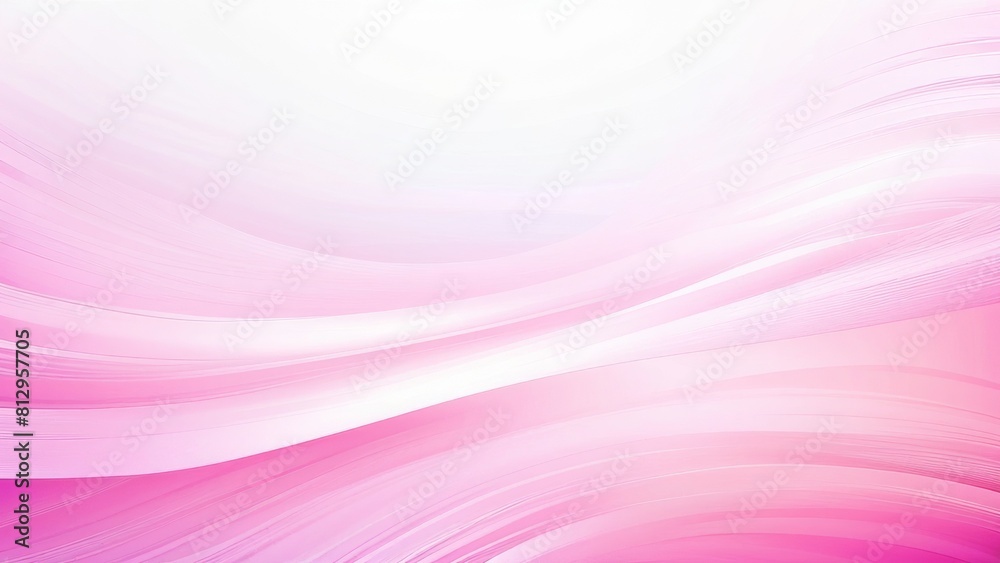 Wall mural abstract pink background with some smooth lines in it